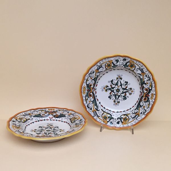SET OF SOUP OR PASTA PLATES OF CM.25D; DESIGN: FOSCARO RICCO